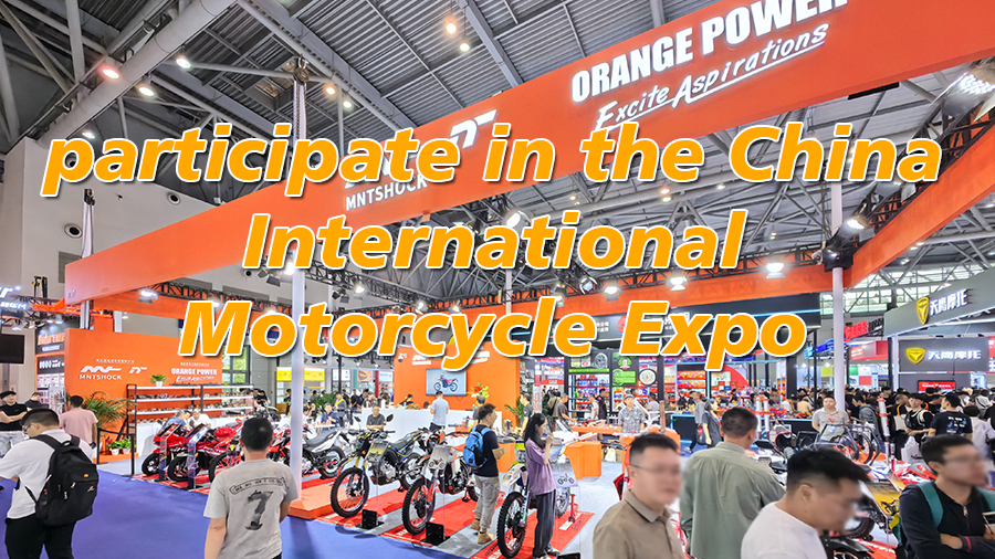 Orange Power Trading showcases its latest motorcycles at the 23rd China International Motorcycle Expo in 2025.